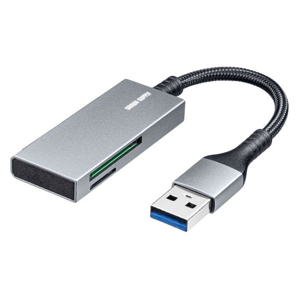 サンワサプライ USB3.2 Gen1 カードリーダー ADR-3MSD2S 1個（直送品）