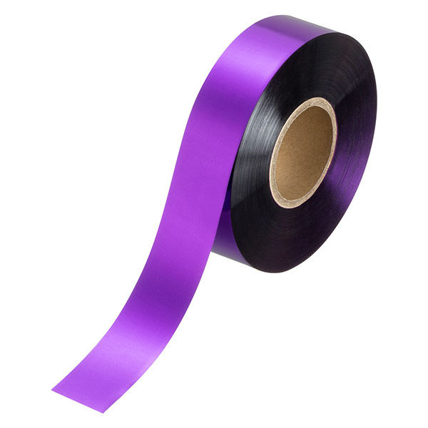 ハッピークラフト メッキテープ 25mmx200m 紫 FRSS25VI 1セット（10巻）