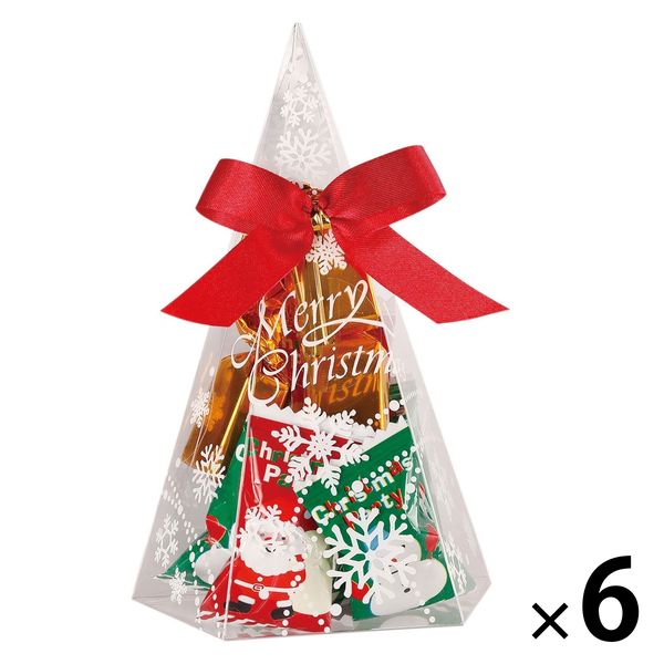 クリスマスツリースタイル 6個 芥川製菓 クリスマス ギフト プレゼント