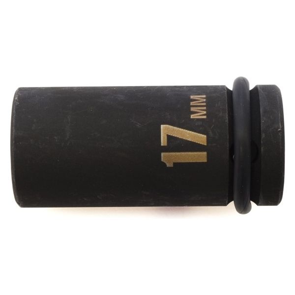 PAOCK(パオック) 薄口インパクトレンチソケット セミロング 17mm 17mm IMS-17SL 1個（直送品）