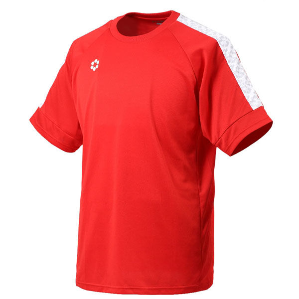 sfida（スフィーダ） サッカー BP ゲームシャツ 半袖 2XL レッド SA21822 1枚（直送品）