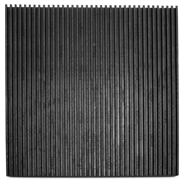 和気産業 防振ゴムマット 8X200X200mm BG-004 1セット(4枚)（直送品）