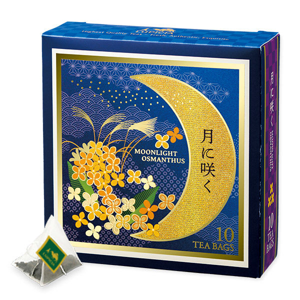 ルピシア 月に咲く ティーバッグ 限定デザインBOX 1箱（10バッグ入）