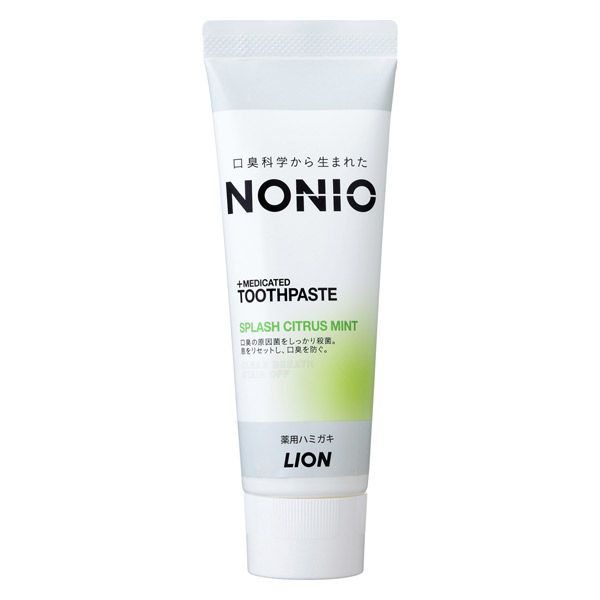 NONIO（ノニオ） ハミガキ スプラッシュシトラスミント 130g 1セット ライオン 歯磨き粉 口臭予防