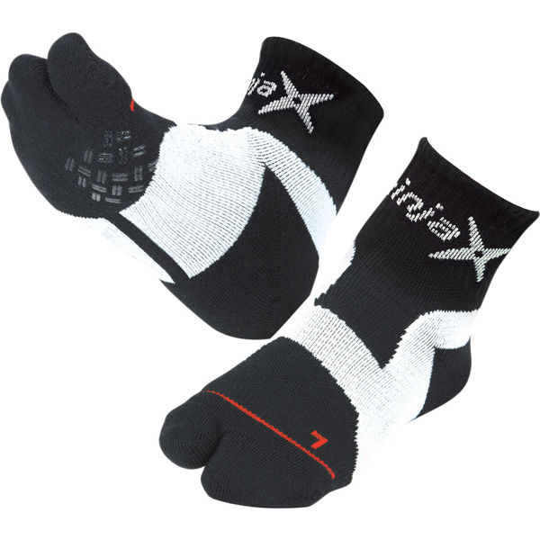D&M バレー 靴下 サポーター ninjaX バレーボール ジャンプ ソックス 1足入 22～24.5cm 109035 3足（直送品）