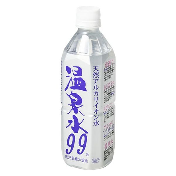 エスオーシー エスオーシー 温泉水 ９９ ペット 500ml x24 4986919995001 24個（直送品）