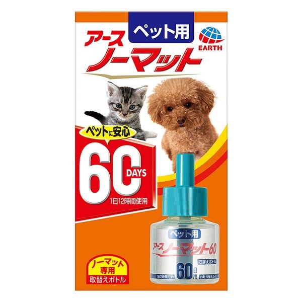 アース・ペット ペット用　アースノーマット　６０日用　取替えボトル　４５ｍＬ 282028 1個（直送品）