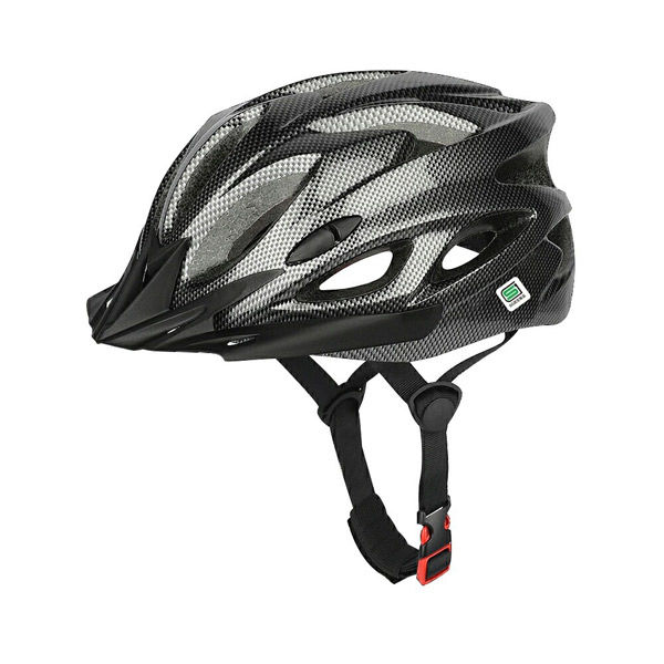 【2個セット】自転車用ヘルメット (ブラック) SG基準安全規格合格商品 男女兼用 レディース メンズ 大人用 軽量（直送品）