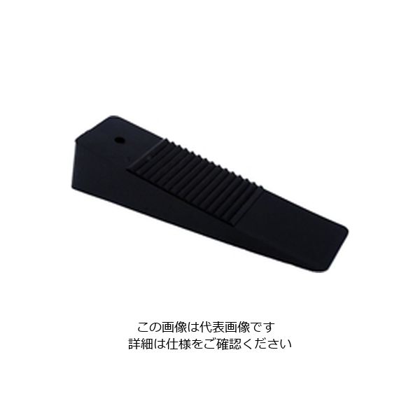 東京防音 ドアストッパー TBー12 黒 長100mm×幅25mm×高1~20mm TB-12 1セット(30個)（直送品）