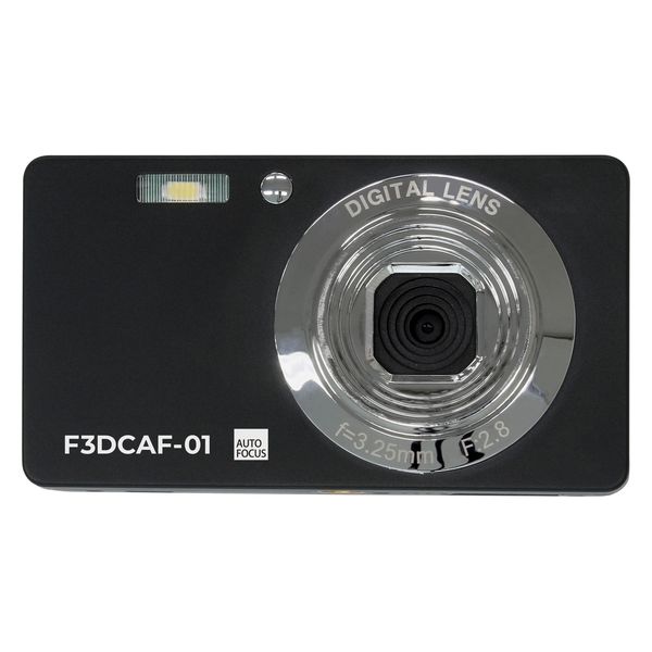 フィールドスリー コンパクト デジタルカメラ 800万画素 デジタル8倍 オートフォーカス機能 F3DCAF-01 1台