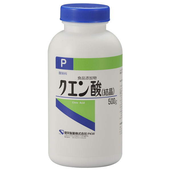 クエン酸（結晶）P 500g 5個 健栄製薬