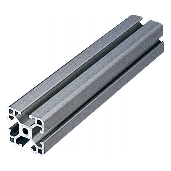 アルミ構造材(item Line6)|30×30ストラットプロファイル6 軽量型 L6ーSPL3030N L6-SPL3030N 1個（直送品）