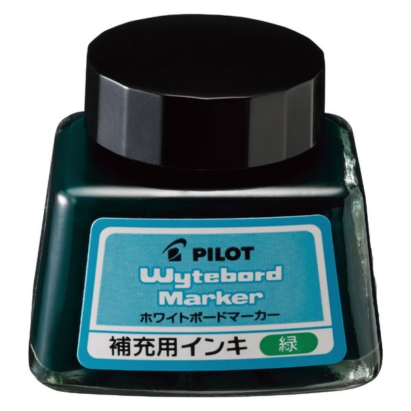 パイロット ホワイトボードマーカー 補充インキ 30ml グリーン WBMA-40RF-G 1セット（10個）