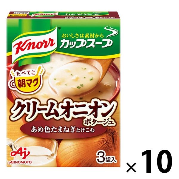 味の素　クノール カップスープ クリームオニオンポタージュ 1セット（30食：3食入×10箱）