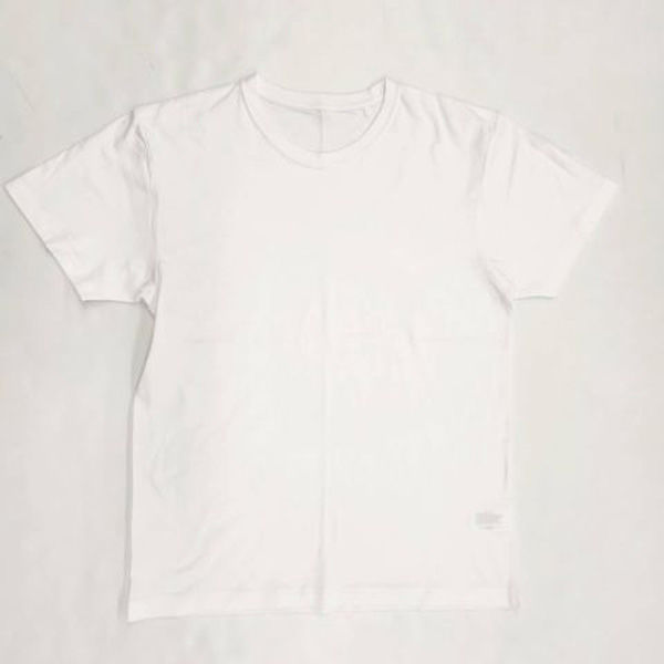 ブルーメイト 紳士用　Tシャツ　半袖　丸首　ホワイト　LLサイズ N1301P NE2 LL 3個（直送品）