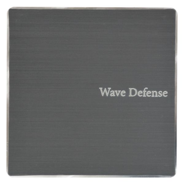 ハッピートーク Wave Defense グレー 日本製 WD-GR 1枚（直送品）