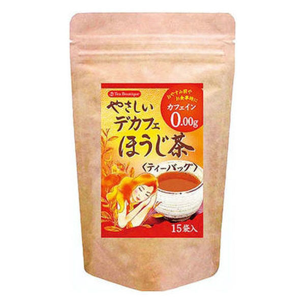 ティーブティック やさしいデカフェ ほうじ茶 5袋（15バッグ入）