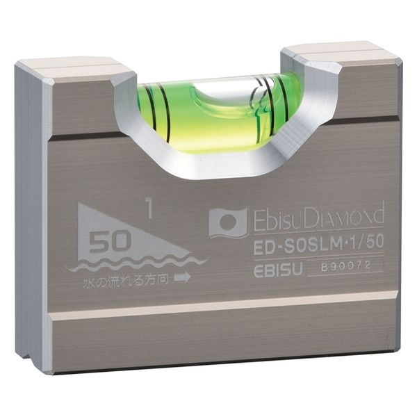 エビス 磁石付スロープレベル ED-SOSLM・1/50 1個（直送品）