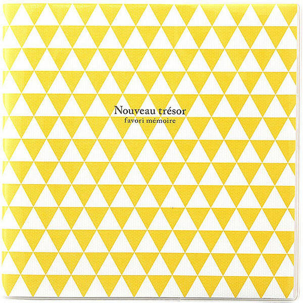 ワールドクラフト アルバム yellow triangle フリーアルバム S W02-MK-T0092 1冊（直送品）