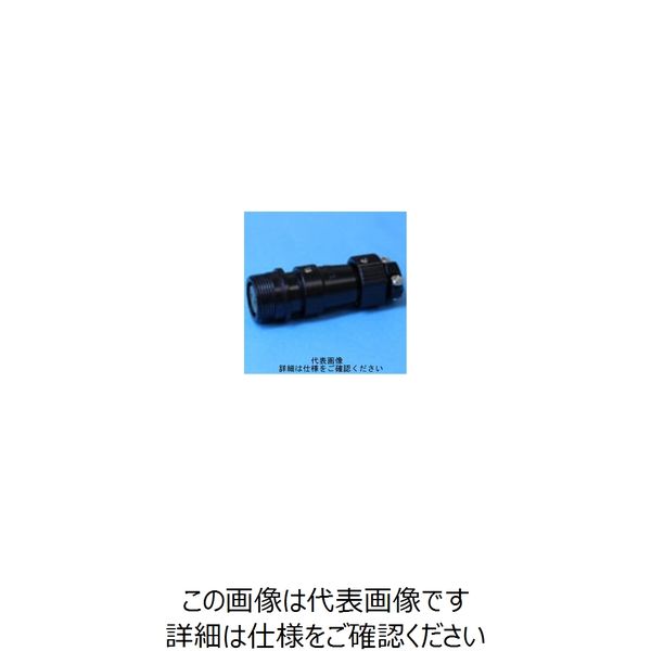 三和電気工業（SANWA） 丸形コネクタ（防水） SNW-1605-ACF7 1セット（5個）（直送品）