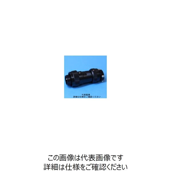 三和電気工業（SANWA） 丸形コネクタ（防水） SNW-2008-PCM10 1セット（5個）（直送品）