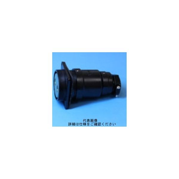 三和電気工業（SANWA） 丸形コネクタ（防水） SNW-4030-ASCF18 1セット（2個）（直送品）