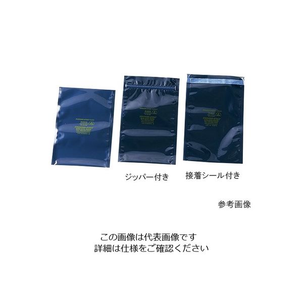 アズワン ESDシールドバッグ シールドバッグ ジッパー付き 130×200×0.076 1箱（100枚） 3-6923-03（直送品）