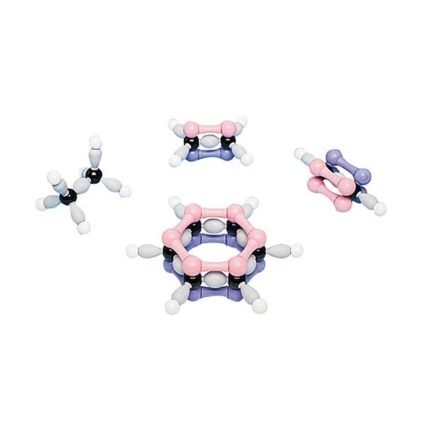 アズワン 分子モデルシステム 環状有機セット Molymod 1セット 3-7128-07（直送品）