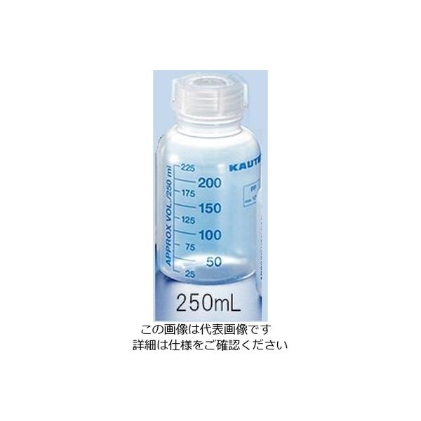 アズワン 広口瓶 KAUTEX(R) 250mL 2000783859 1本(1個) 3-7135-02（直送品）