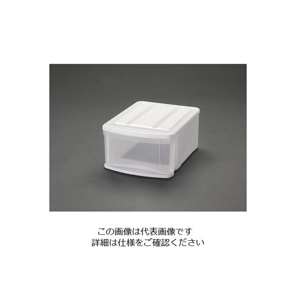 エスコ 320x410x 197mm 引出し式収納ケース(4個) EA506L-74 1箱(4個)（直送品）