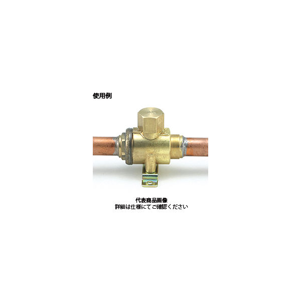 イチネンTASCO 銅管用ボールバルブ1ー1/2(38.10) TA280SEー12 TA280SE-12 1個（直送品）