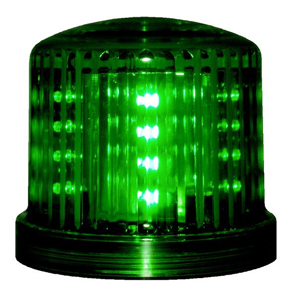 トーアン LED回転灯(マグネット・乾電池式) 緑色 32ー 32-306 1個（直送品）