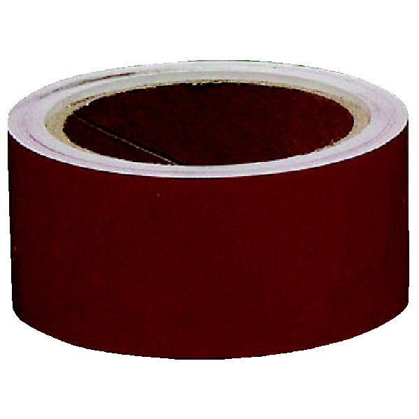 トーアン 反射テープ 赤 50mm×10m 34ー252 34-252 1巻（直送品）