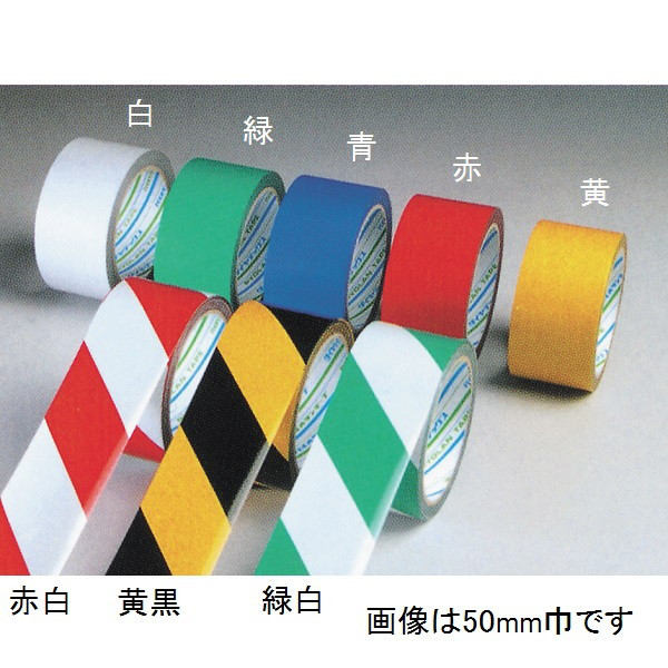 トーアン 反射テープ 黄 RF30Y 50ミリ×10m 34-285 1巻（直送品）