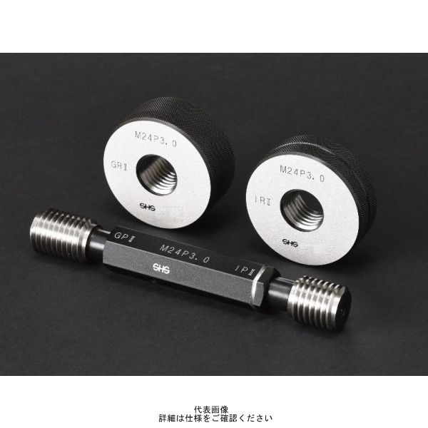 測範社 メートルネジリングゲージ GR2IR2 3-0.6 1個（直送品）