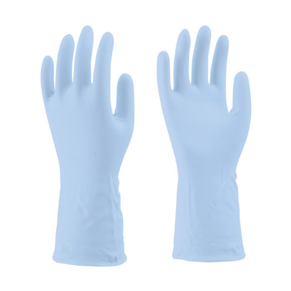 東和コーポレーション ビニスター 塩化ビニール手袋 トワローブパールうす手 ブルー L 764-L 1双 780-9875（直送品）