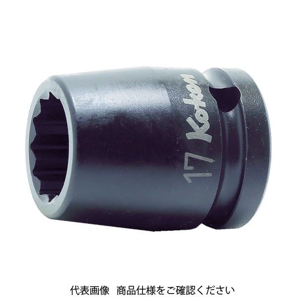 山下工業研究所 コーケン インパクト12角ソケット 差込角12.7mm 対辺16mm 14405M-16 1個 777-2891（直送品）