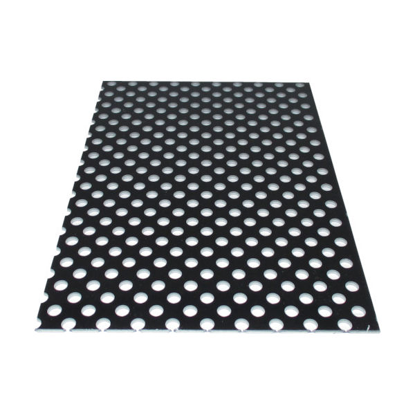 アルインコ アルミ複合板パンチ 3X1820X910 ブラック CG91P-11 1枚 784-9893（直送品）