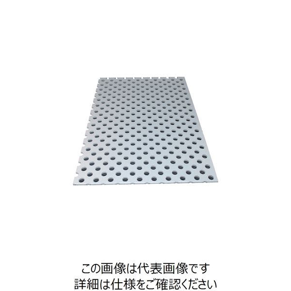 アルインコ アルミ複合板パンチ 3X600X450 シルバー CG46P-21 1枚 784-9826（直送品）