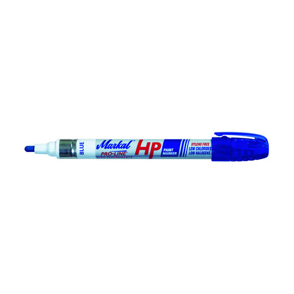 LACO Markal 工業用マーカー 「PAINTーRITER+OILY Surface HP」 青 96965 1本（直送品）