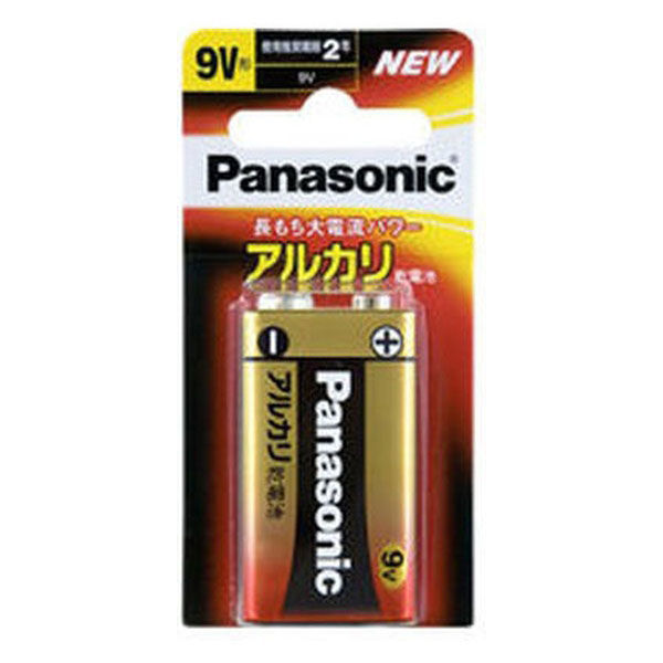 パナソニック アルカリ乾電池　９Ｖ形　１本ブリスターパック 6LR61XJ/1B 1個