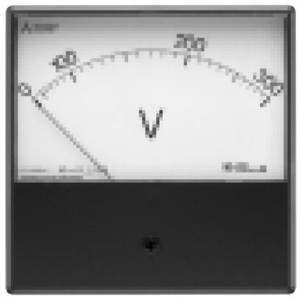 交流電圧計 YS-210NAV B 0-300V DRCT（直送品）