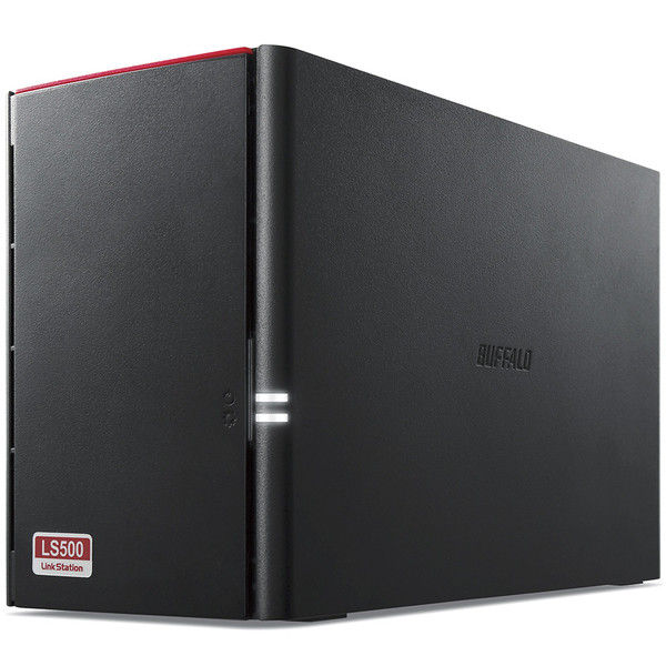 NAS（ネットワークハードディスク）2TB 2ドライブ リンクステーション HDD LS520DN0202B 1台 バッファロー（直送品）