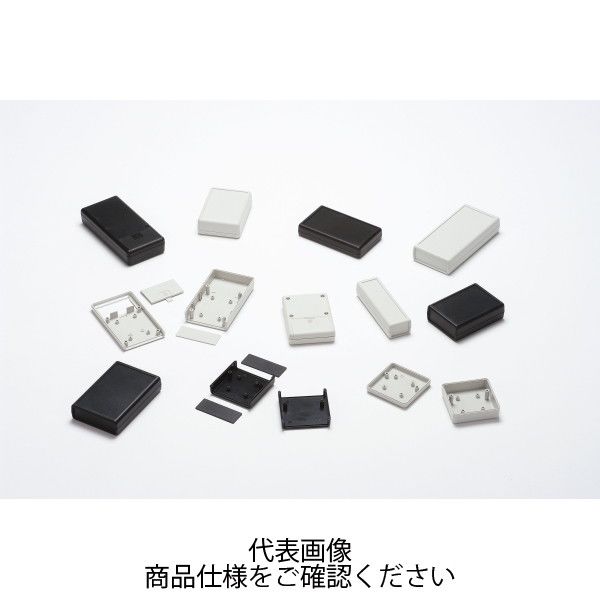 タカチ電機工業 GHA型ハンドヘルドプラスチックケース ホワイトグレー GHA7ー3ー11DG 1個 GHA7-3-11DG 1セット(3個)（直送品）