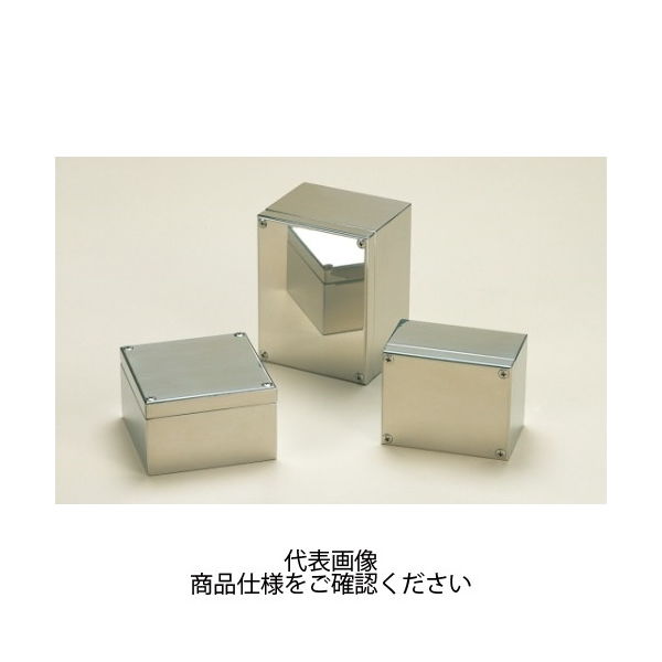 タカチ電機工業 KSB型小型防水・防塵ステンレスボックス 磨き処理#400 KSB081006 1台（直送品）
