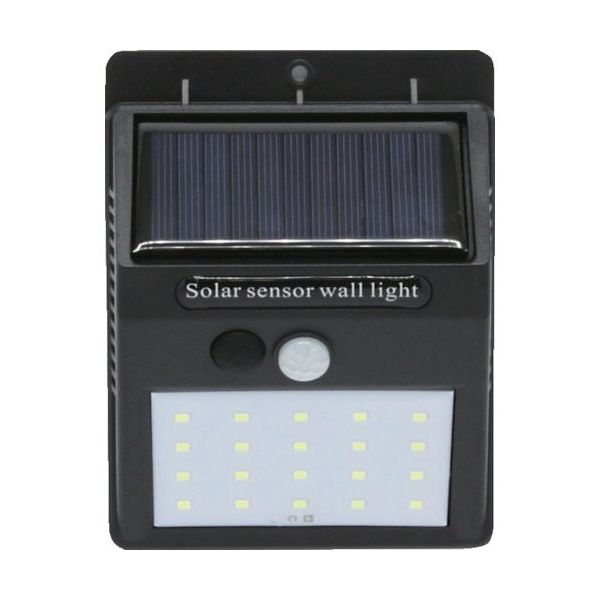 星光商事 スターライト LEDソーラーウォールライト 最安値モデル SK-SWLT180BK 1個 388-6707（直送品）
