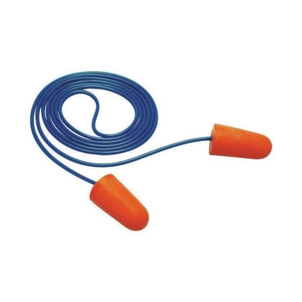 トラスコ中山 TRUSCO まとめ買い 耳栓 コード付 ファームタイプ 10組入 50袋 TEI-09C50P 1組(500組) 433-6775（直送品）