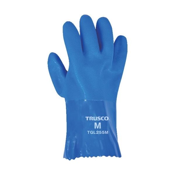 トラスコ中山 TRUSCO 耐油ビニール手袋1.2mm厚 Lサイズ 右手用 10枚入 TGL255L-10R 1袋(10枚) 362-3067（直送品）