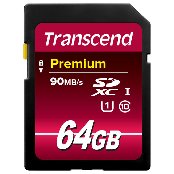 トランセンド 64GB SDXC Class10 TS64GSDU1 1 5個