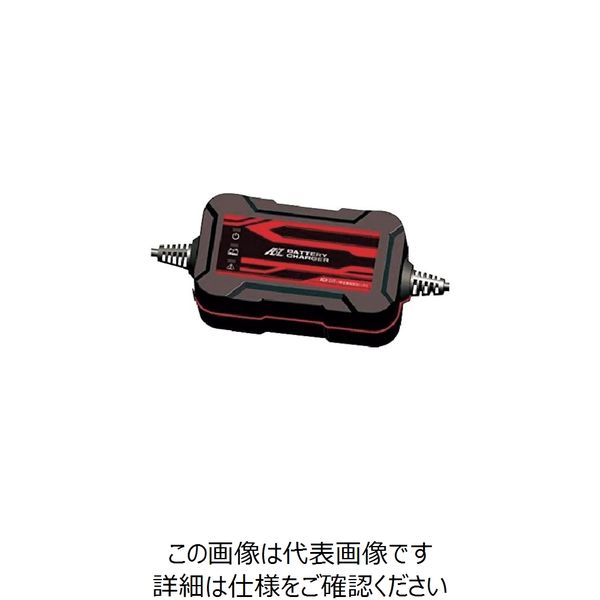 岡田商事 AZバッテリーチャージャー 全自動コンパクト充電器 12V ACHー100 ACH-100 1台 248-6811（直送品）